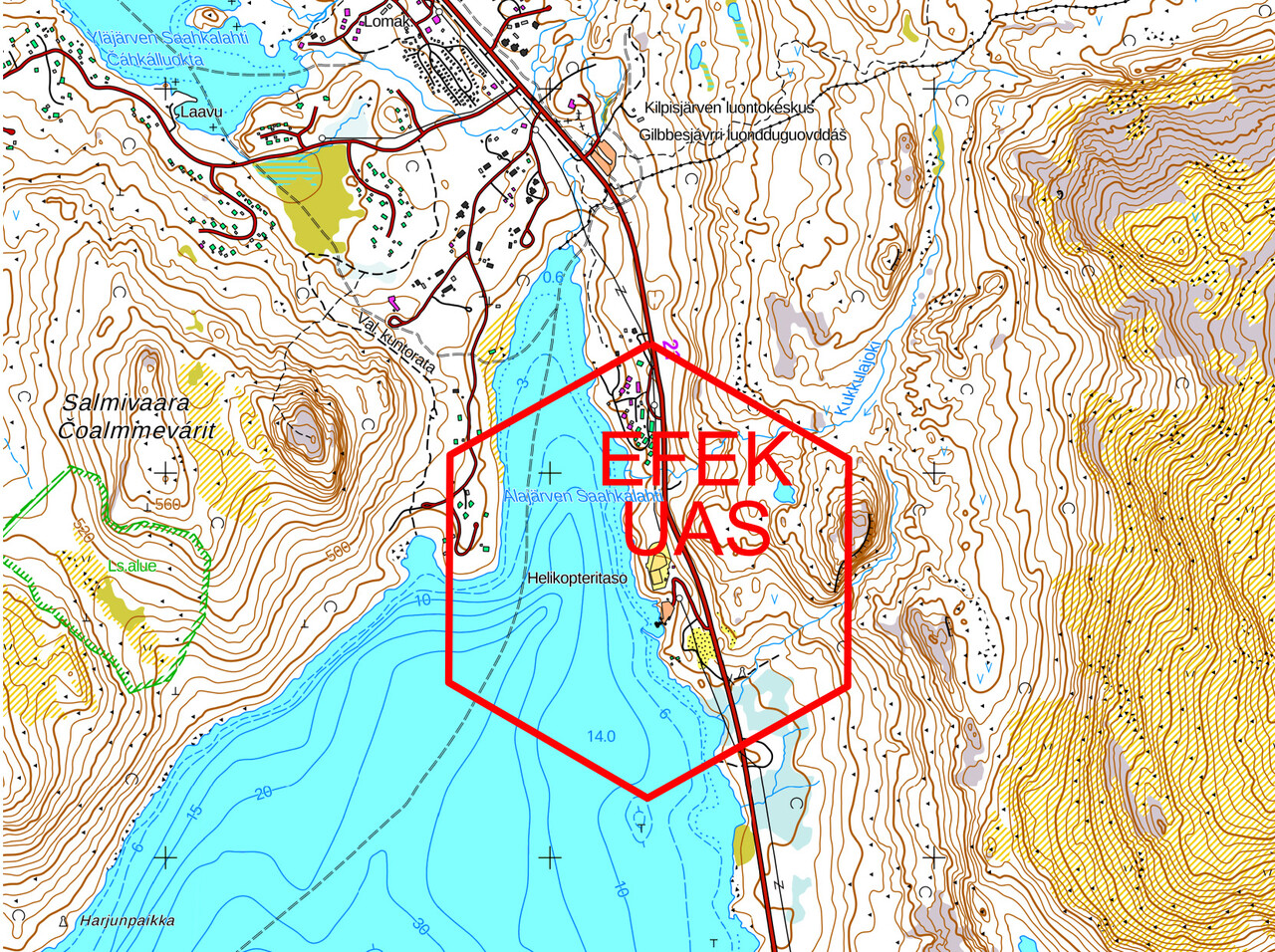 Kilpisjärvi (EFEK) rajoittava UAS-ilmatilavyöhyke | Droneinfo